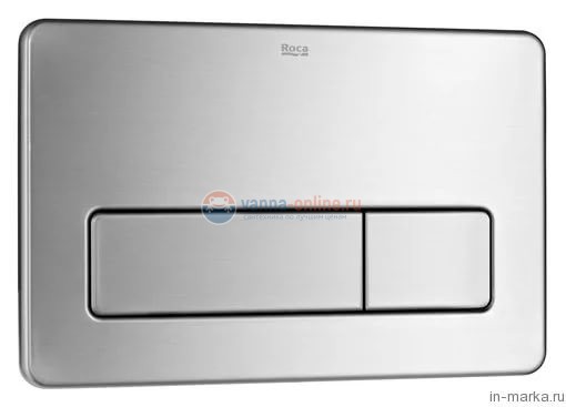 Кнопка смыва Roca PL3 Antivandalica 890097004, нержавеющая сталь Кнопка смыва Roca PL3 Antivandalica 890097004, нержавеющая сталь