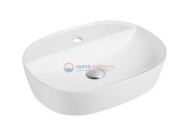 Раковина Aquanet Lake-2 211287 50x38x12 см накладная, цвет белый