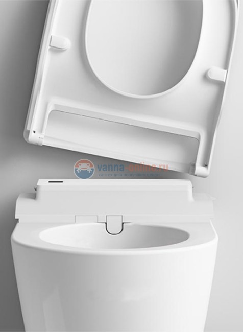 Электронный унитаз Roca In-Wash Inspira 803060001 безободковый с электронной крышкой-биде (7.8030.6.000.1)