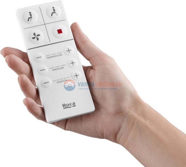 Электронный унитаз Roca In-Wash Inspira 803060001 безободковый с электронной крышкой-биде (7.8030.6.000.1)