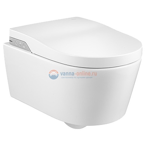 Электронный унитаз Roca In-Wash Inspira 803060001 безободковый с электронной крышкой-биде (7.8030.6.000.1)