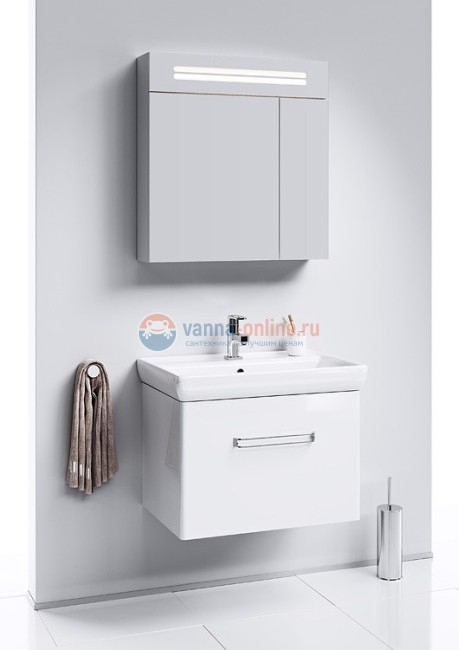 Зеркальный шкаф с подсветкой Aqwella Нео 70 Neo.04.07