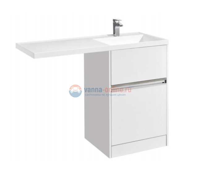 Тумба Акватон Лондри под стиральную машину 60 см, 1A235901LH010, напольная