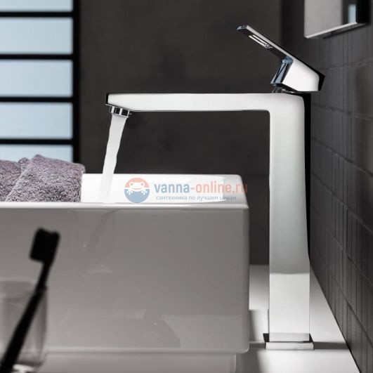 Смеситель Grohe Eurocube 23406000 для раковины высокий