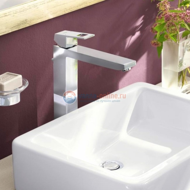 Смеситель Grohe Eurocube 23406000 для раковины высокий