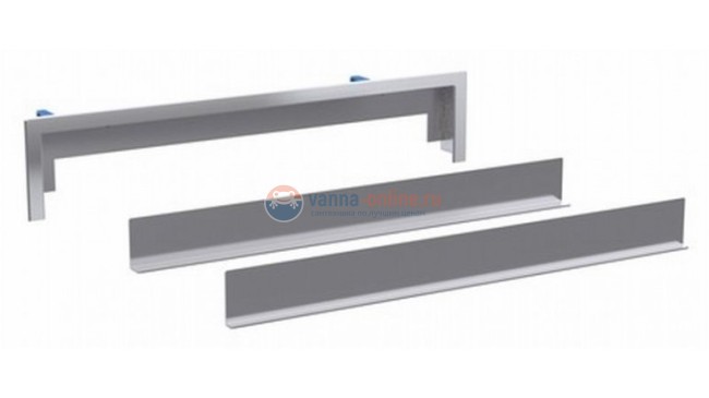 Комплект сборных деталей для трапа в стене Geberit 154.339.00.1, для облицовки плиткой, с рамкой Комплект сборных деталей для трапа в стене Geberit 154.339.00.1, для облицовки плиткой, с рамкой