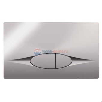 Панель двойного смыва Jacob Delafon E29027-CP, цвет хром Панель двойного смыва Jacob Delafon E29027-CP, цвет хром