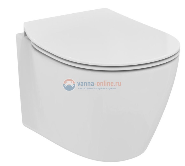 Подвесной унитаз Ideal Standard CONNECT E771801 с полностью скрытым креплением