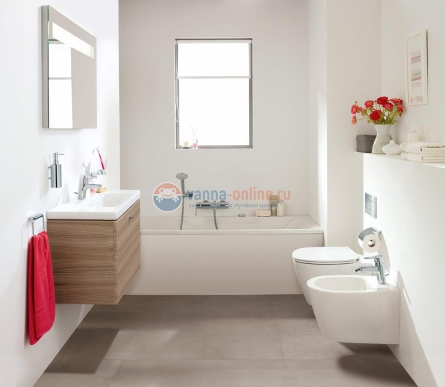 Подвесной унитаз Ideal Standard CONNECT E771801 с полностью скрытым креплением