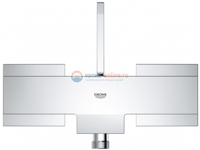 Смеситель Grohe Eurocube Joy 23665000 для душа с подключением шланга Смеситель Grohe Eurocube Joy 23665000 для душа с подключением шланга