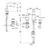 Смеситель Kludi Pure&Solid 343940575 для раковины на 3 отверстия