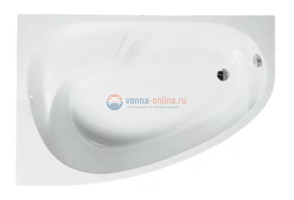 Акриловая ванна Vitra NYSA 150х100 50790001000, левая