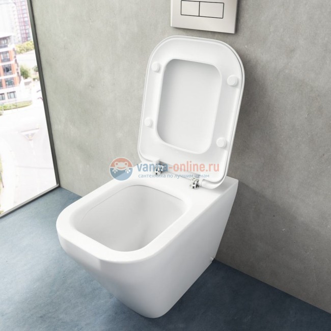 Приставной унитаз Ideal Standard Tonic II AquaBlade белый, сиденье стандарт, K317201/K7064
