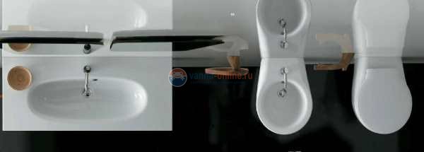 Раковина Galassia Ergo 7103 Раковина Galassia Ergo 7103