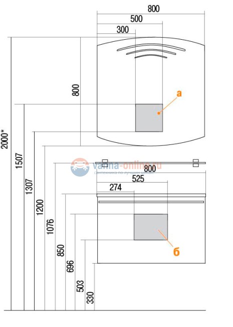 Тумба под раковиной Ария 80 Акватон Гранат Тумба под раковиной Ария 80 Акватон Гранат