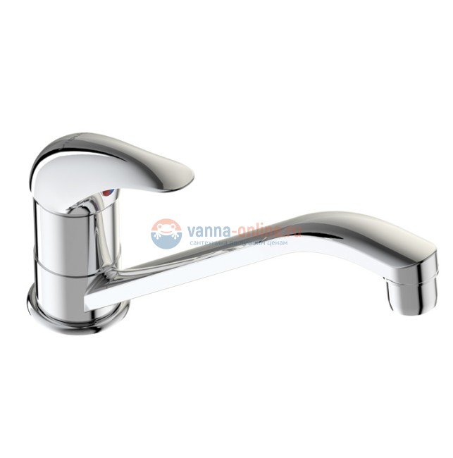 Смеситель Vidima ОРИОН (ORION) BA006AA для кухонной мойки, поворотный излив, хром Смеситель Vidima ОРИОН (ORION) BA006AA для кухонной мойки, поворотный излив, хром