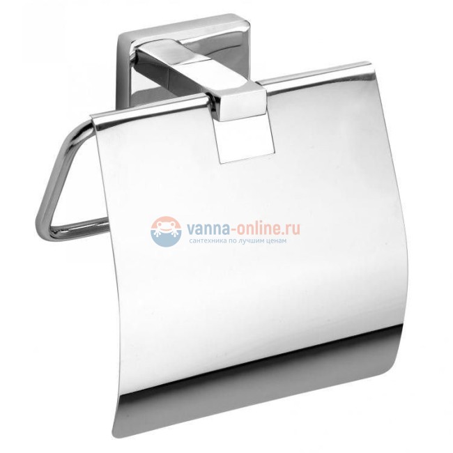 Держатель туалетной бумаги Bemeta Niki 153112012 11.7 x 4.9 x 14 см с крышкой, хром Держатель туалетной бумаги Bemeta Niki 153112012 11.7 x 4.9 x 14 см с крышкой, хром
