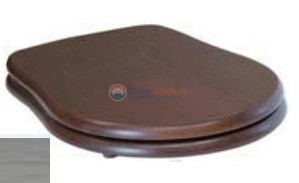Крышка-сиденье Kerasan Retro 108840 Soft-Close, орех/хром