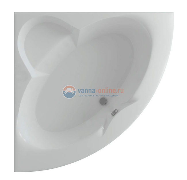 Ванна акриловая Акватек Поларис-2 155*155 см
