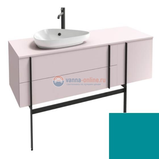 Тумба под раковину Jacob Delafon Nouvelle Vague 145 EB3043RU-G78, лагуна глянцевый