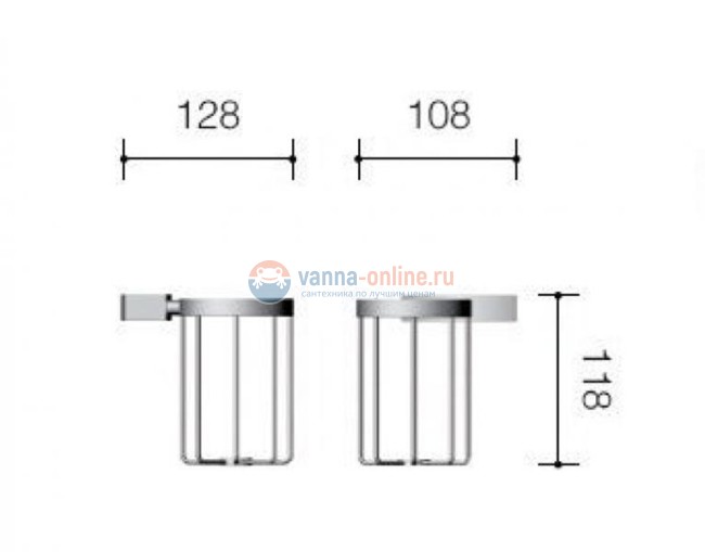 Держатель освежителя воздуха Schein Swing 322E