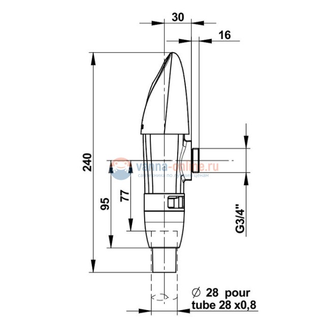 Порционный настенный Presto 1000 M 14200 для писсуара