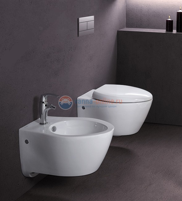 Подвесной унитаз Jacob Delafon Presquile E4440-00 крышка микролифт Подвесной унитаз Jacob Delafon Presquile E4440-00 крышка микролифт