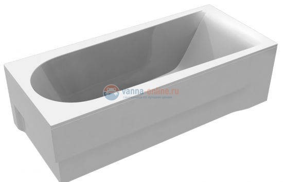 Ванна акриловая Vayer Boomerang 170.075.045.1-1.0.0.0, 170 х 75 см