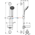 Душевой гарнитур Ideal Standard IDEALRAIN SOFT B9503AA для душа