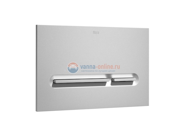 Кнопка смыва Roca PL5 Dual 890099002, матовый хром Кнопка смыва Roca PL5 Dual 890099002, матовый хром