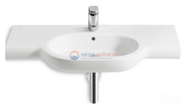 Раковина Roca Meridian-N 32724B000, 100 x 46 см Раковина Roca Meridian-N 32724B000, 100 x 46 см