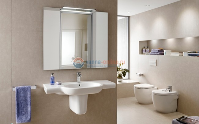 Раковина Roca Meridian-N 32724B000, 100 x 46 см Раковина Roca Meridian-N 32724B000, 100 x 46 см