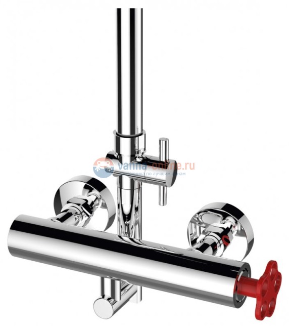 Душевой гарнитур Belbagno BB-COLD-U-CRM без смесителя с верхним душем