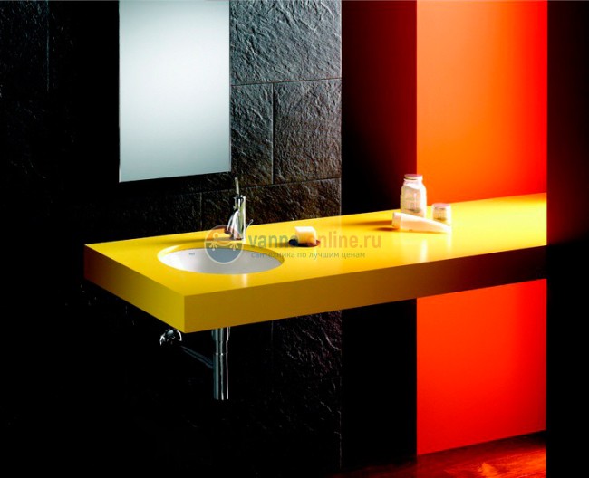 Раковина Roca Foro 327884000, Ǿ 41 см, врезная снизу