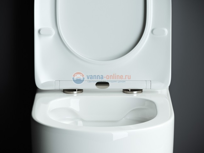 Унитаз компакт Ceramica Nova Mia Rimless CN1801 крышка микролифт, безободковый, белый