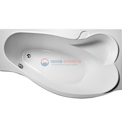 Ванна акриловая Relisan Isabella R 170*90 см, правая 1 Ванна акриловая Relisan Isabella R 170*90 см, правая 1