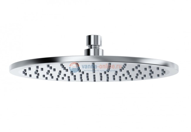 Верхний душ Kludi A-Qa 6432505-00 D25 см круглый, плоский 8 мм, цвет хром Верхний душ Kludi A-Qa 6432505-00 D25 см круглый, плоский 8 мм, цвет хром