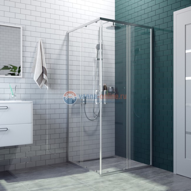 Душевое ограждение Iddis Zodiac ZOD6CS9i23 90 x 90 x 195 см стекло прозрачное, хром Душевое ограждение Iddis Zodiac ZOD6CS9i23 90 x 90 x 195 см стекло прозрачное, хром