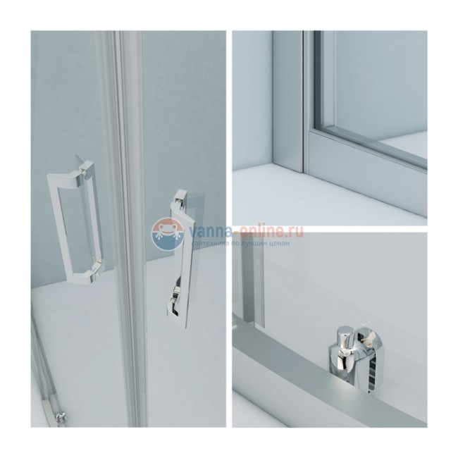 Душевое ограждение Iddis Zodiac ZOD6CS9i23 90 x 90 x 195 см стекло прозрачное, хром Душевое ограждение Iddis Zodiac ZOD6CS9i23 90 x 90 x 195 см стекло прозрачное, хром