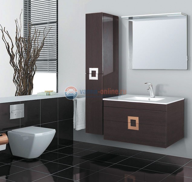 Тумба с раковиной Sanvit Квадро NEW 60 kkvadn060