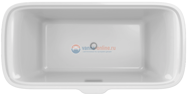 Ванна из литьевого мрамора Jacob Delafon Elite E6D034-00 180 x 85 см, материал Flight