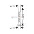 Шланг для душа Hansgrohe Metaflex C 28262000, 1,25 м Шланг для душа Hansgrohe Metaflex C 28262000, 1,25 м