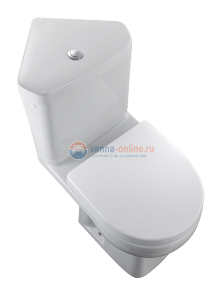 Напольный унитаз угловой Jacob Delafon Odeon Up 18557K-00