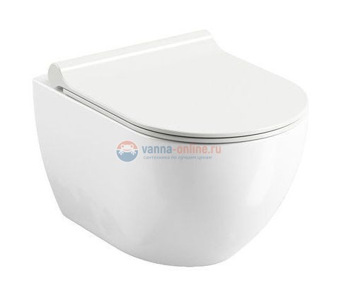 Подвесной безободковый унитаз Ravak Uni Chrome RimOFF, X01535