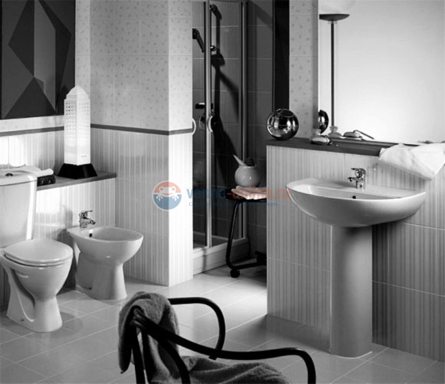 Напольный унитаз-компакт Ideal Standard OCEANE W909001 Напольный унитаз-компакт Ideal Standard OCEANE W909001