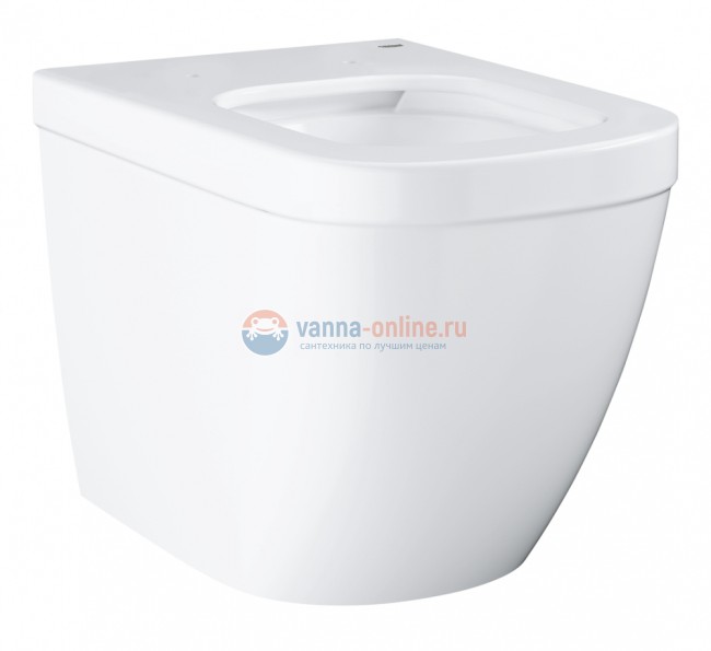 Приставной унитаз Grohe Euro Ceramic с PureGuard 3933900H, безободковый