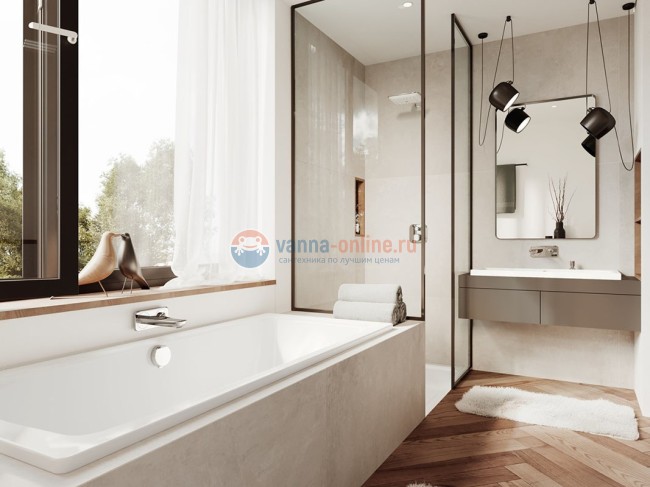 Стальная ванна KALDEWEI Cayono 170x75 anti-slip+easy-clean mod. 750 275030003001