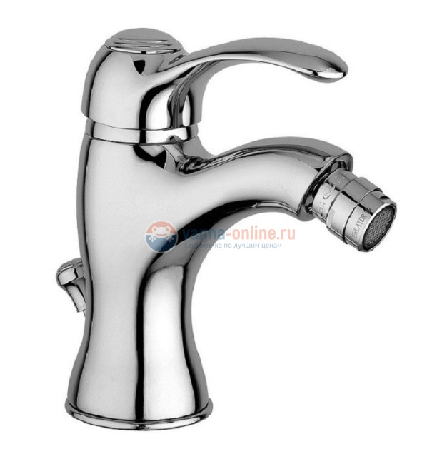 Смеситель Paffoni Flavia FA135CR для биде, с донным клапаном, цвет хром