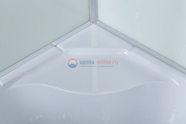 Душевая кабина Deto D D120S LED L/R 120 x 80 см, с крышей и LED подсветкой