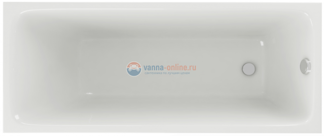 Акриловая ванна Акватек Мия 120 x 70 см